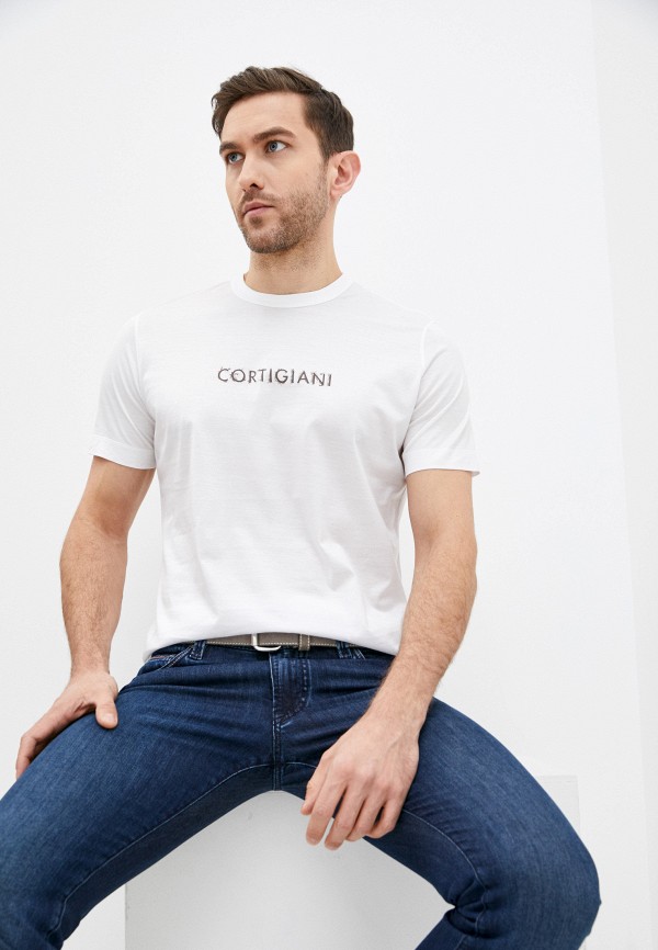 

Футболка Cortigiani, Белый