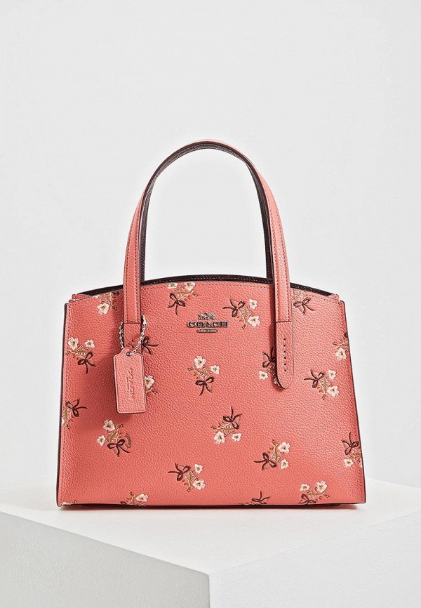 

Сумка Coach, Коралловый