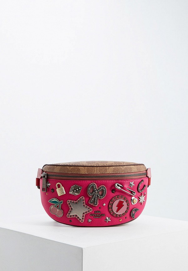 

Сумка поясная Coach, Розовый