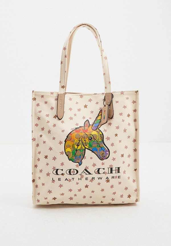 

Сумка Coach, Бежевый