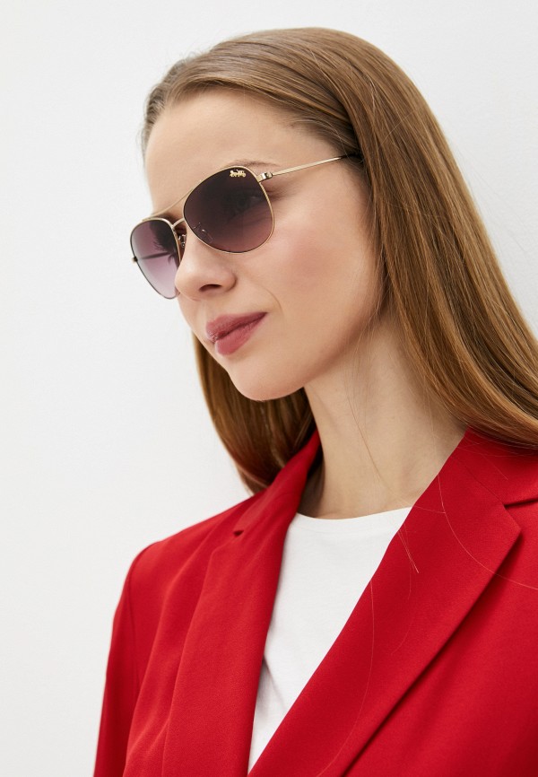 фото Очки солнцезащитные coach