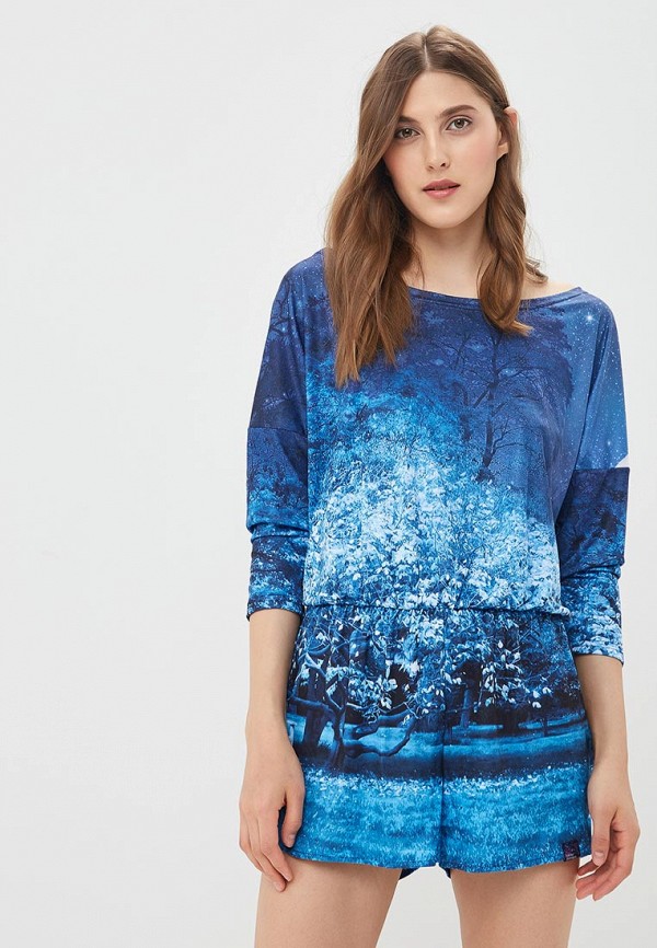 

Комбинезон Colour Pleasure, Синий, Colour Pleasure CO071EWBDGC7