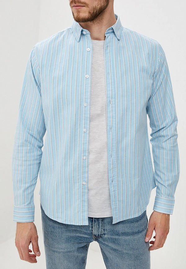 

Рубашка Code, Code CO073EMFFFW7, Голубой