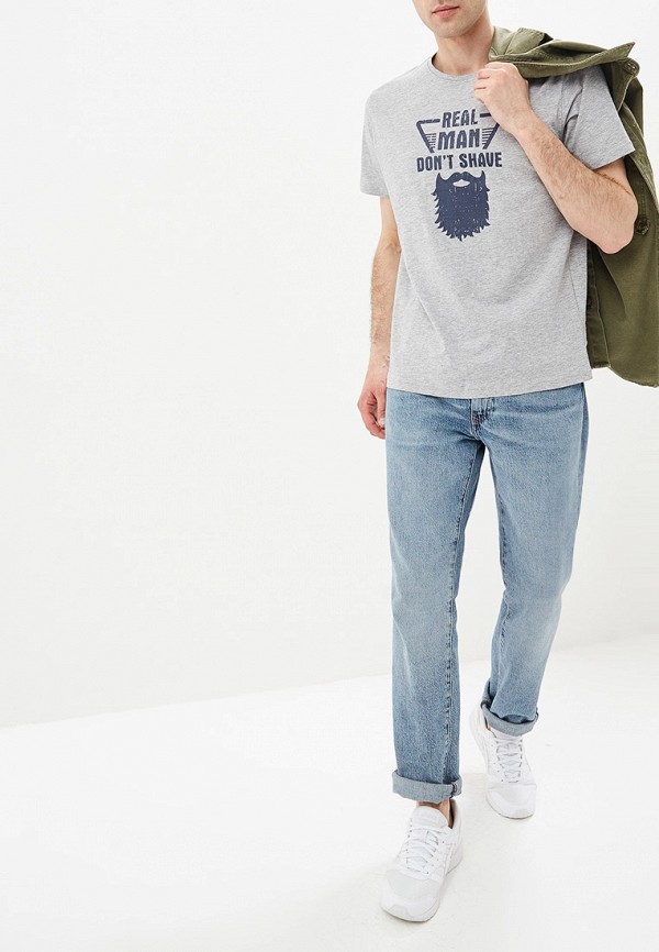 

Футболка Code, Code CO073EMFFFY1, Серый