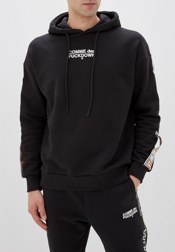 

Худи Comme des Fuckdown, Черный, Comme des Fuckdown CO074EMGFBX7