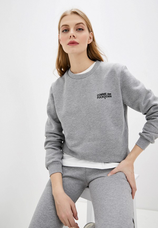 

Свитшот Comme des Fuckdown, Серый, Comme des Fuckdown CO074EWGFDH2