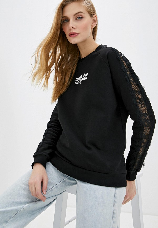 

Свитшот Comme des Fuckdown, Черный, Comme des Fuckdown CO074EWGFDI2
