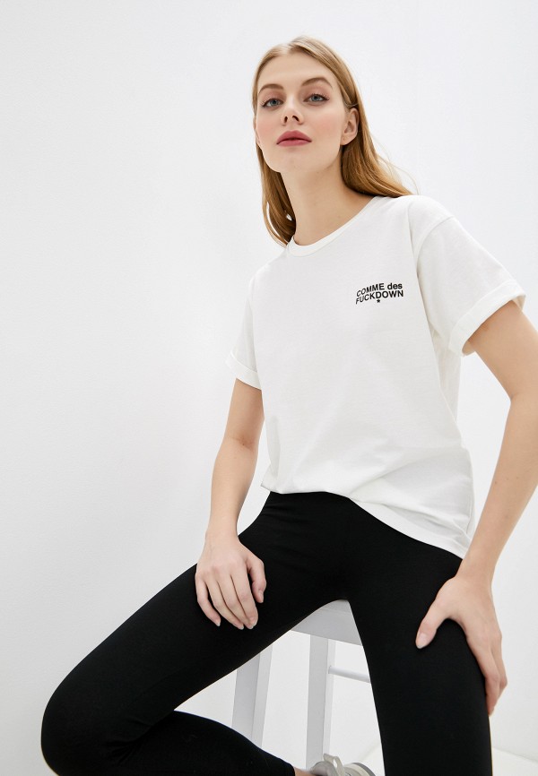 

Футболка Comme des Fuckdown, Белый, Comme des Fuckdown CO074EWGFDI4
