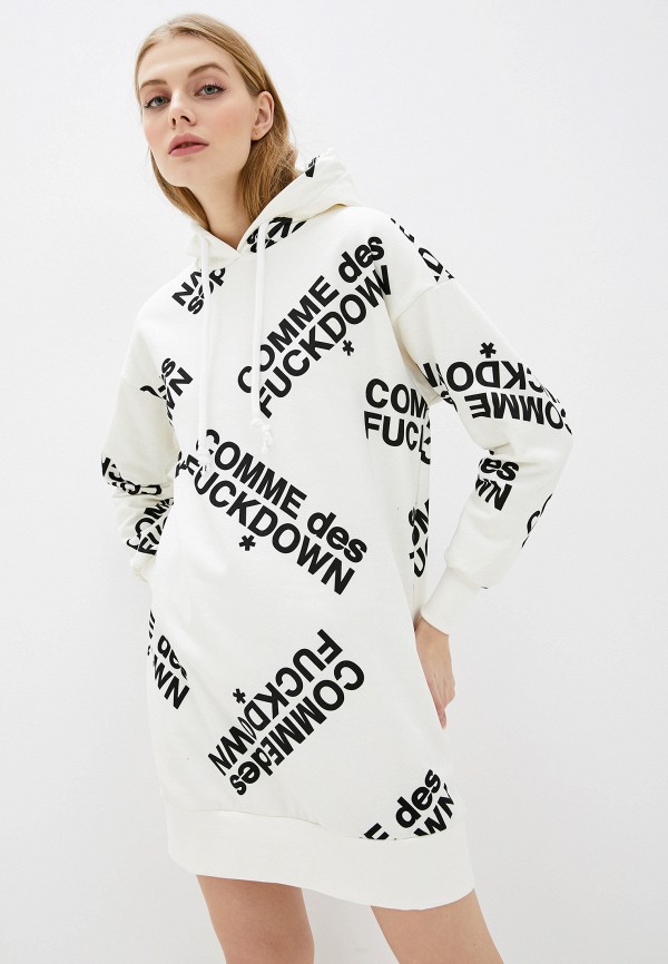 

Платье Comme des Fuckdown, Белый, Comme des Fuckdown CO074EWGFDJ2
