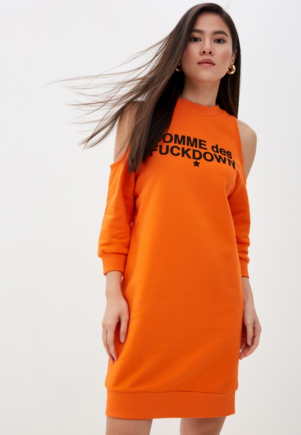 

Платье Comme des Fuckdown, Оранжевый