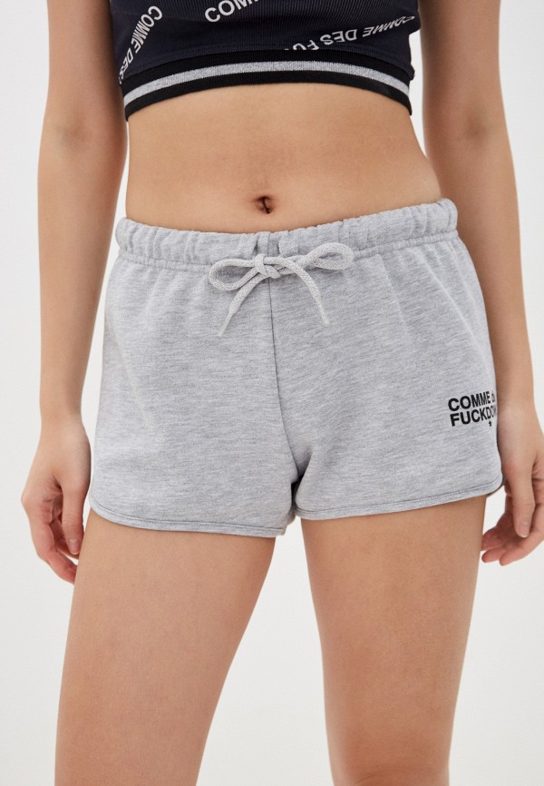 

Шорты спортивные Comme des Fuckdown, Серый, Comme des Fuckdown CO074EWHQMC4