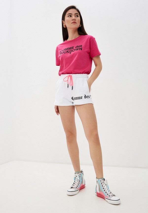 

Шорты спортивные Comme des Fuckdown, Белый, Comme des Fuckdown CO074EWHQMC7