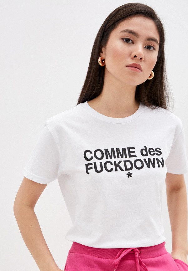 

Футболка Comme des Fuckdown, Белый
