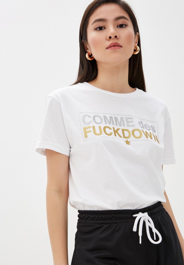 

Футболка Comme des Fuckdown, Белый