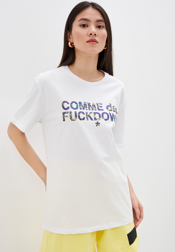 

Футболка Comme des Fuckdown, Белый