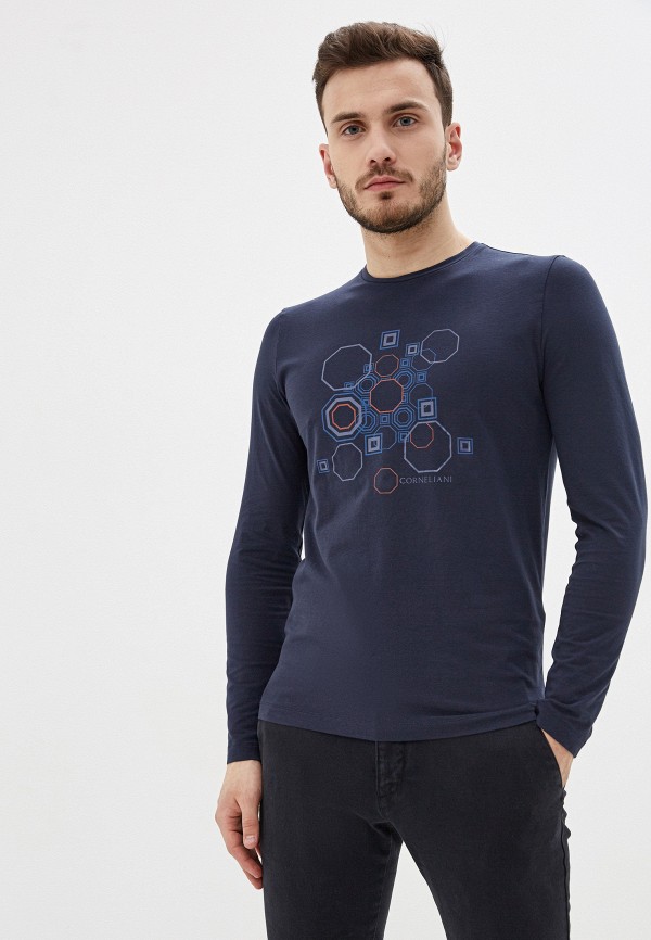 

Лонгслив Corneliani, Синий