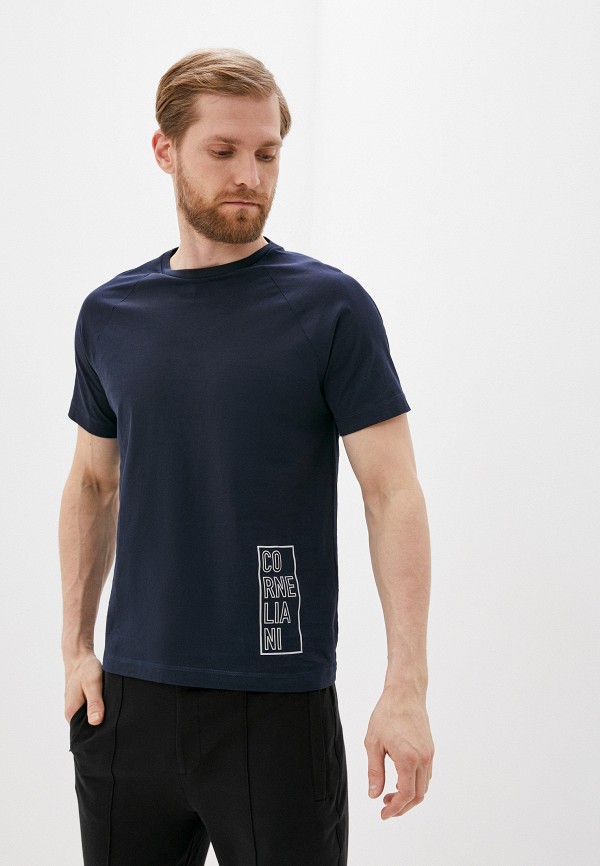 

Футболка Corneliani, Синий, Corneliani CO078EMHMEF1