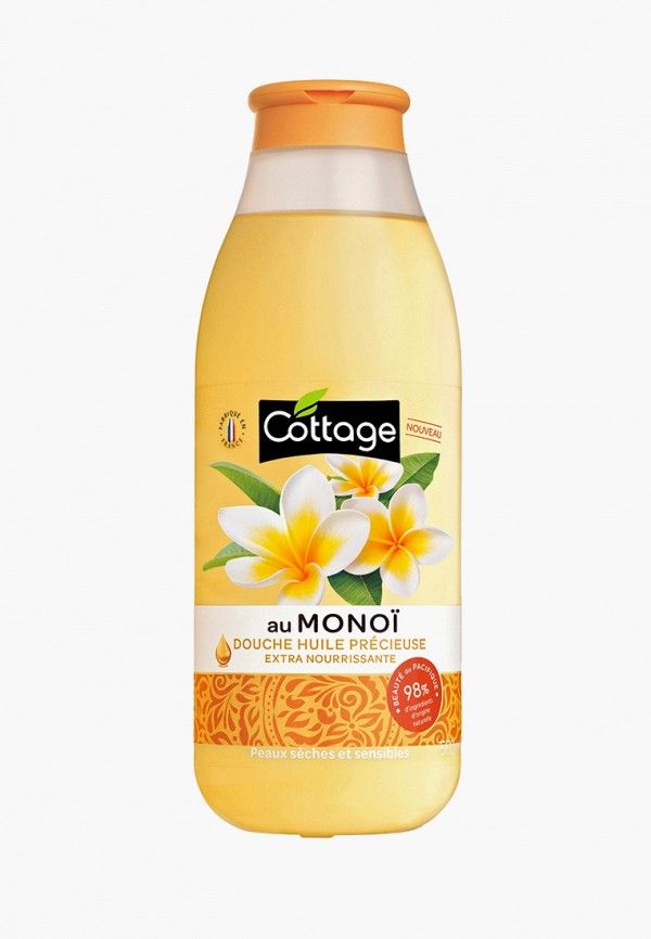 

Гель для душа Cottage, Прозрачный, с маслом МОНОЙ Extra Nourishing Precious Oil shower - Au Monoi 560мл