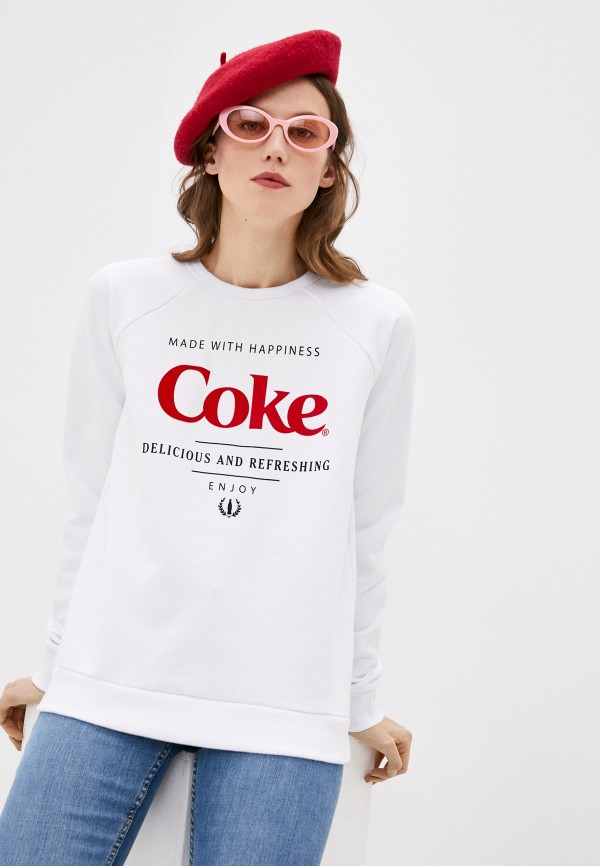 

Свитшот Coca Cola Jeans, Белый