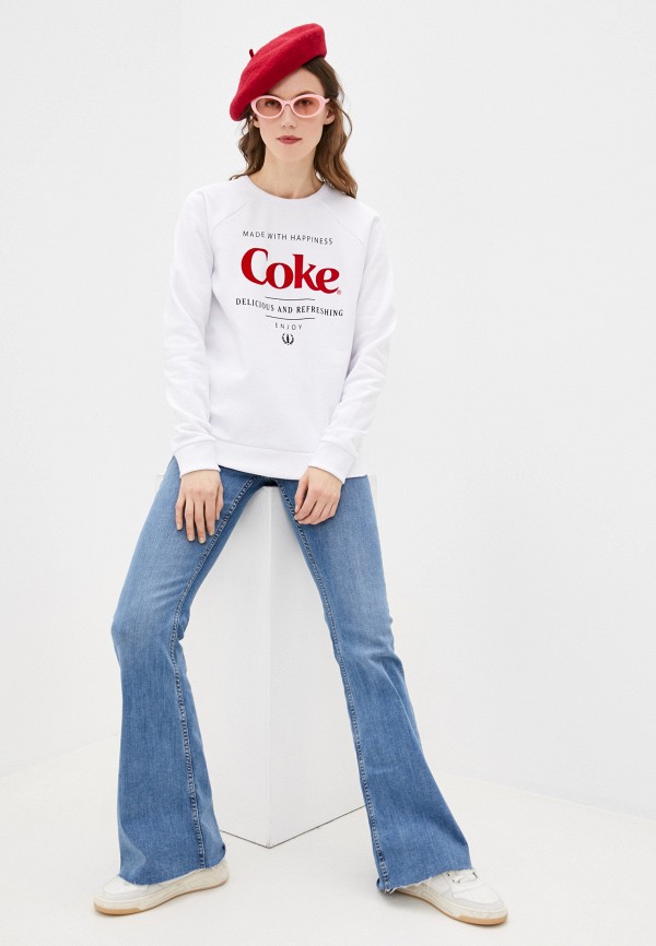 

Свитшот Coca Cola Jeans, Белый