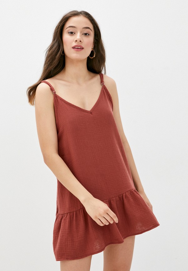 

Платье пляжное Cotton On, Коричневый, Cotton On CO092EWJPGM3