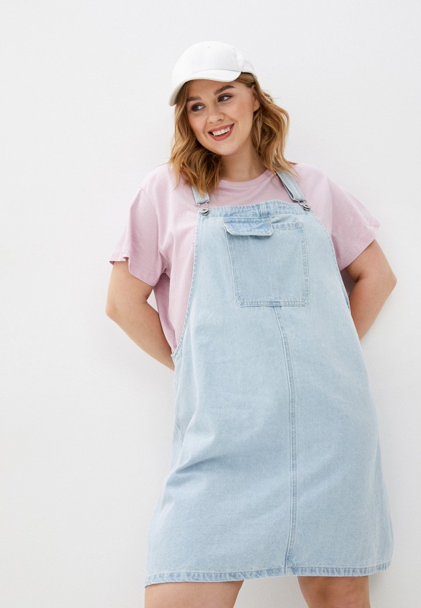 

Платье джинсовое Cotton On, Голубой, Cotton On CO092EWKRAH7