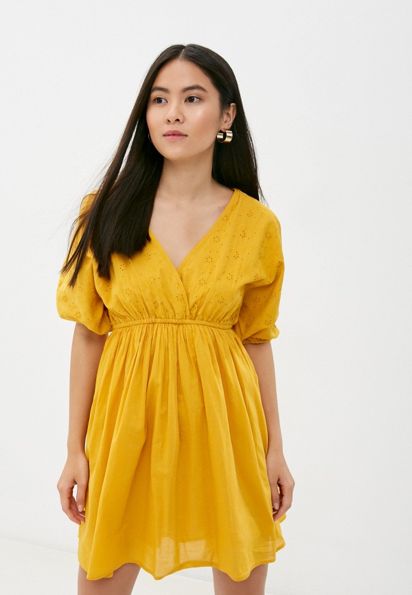 

Платье Cotton On, Желтый, Cotton On CO092EWKRAM6