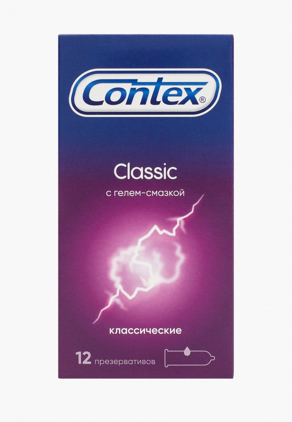 Презервативы Contex Classic, классические, с гелем-смазкой, 12 шт.