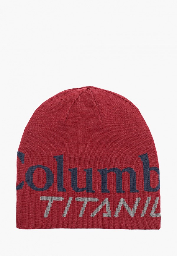 

Шапка Columbia, Бордовый, Titanium™ DWR Beanie