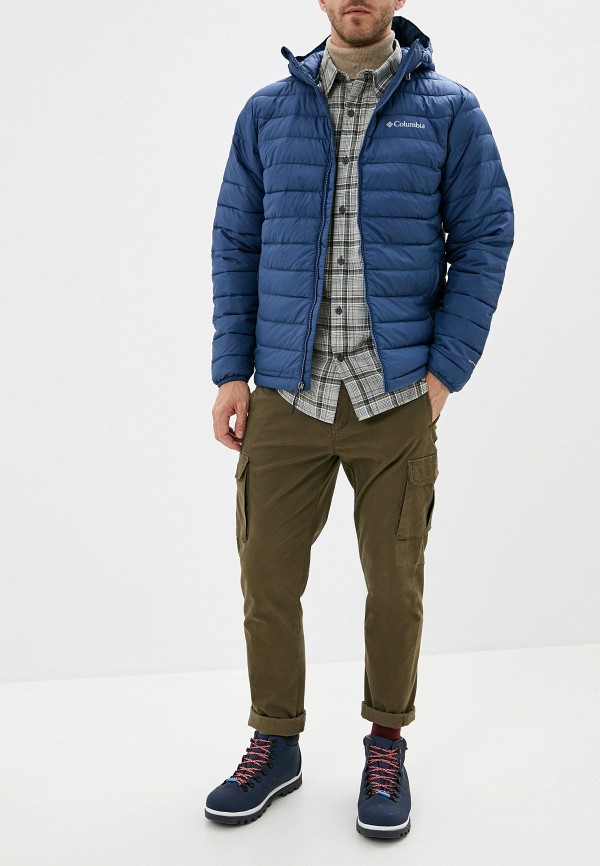 

Куртка утепленная Columbia, Синий, Powder Lite™ Hooded Jacket