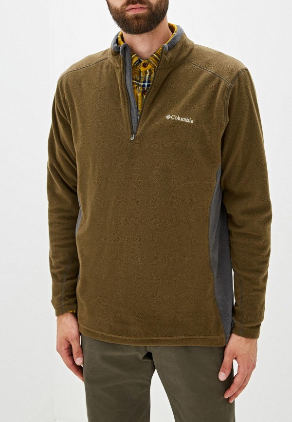 

Олимпийка Columbia, Хаки, Klamath Range™ II Half Zip
