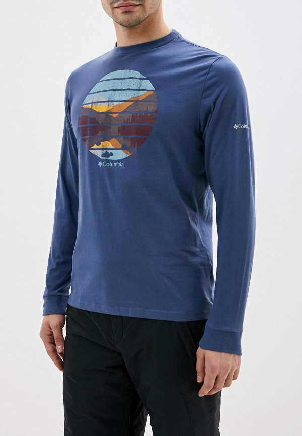 

Лонгслив Columbia, Синий, Ranger River™ Long Sleeve Graphic Tee
