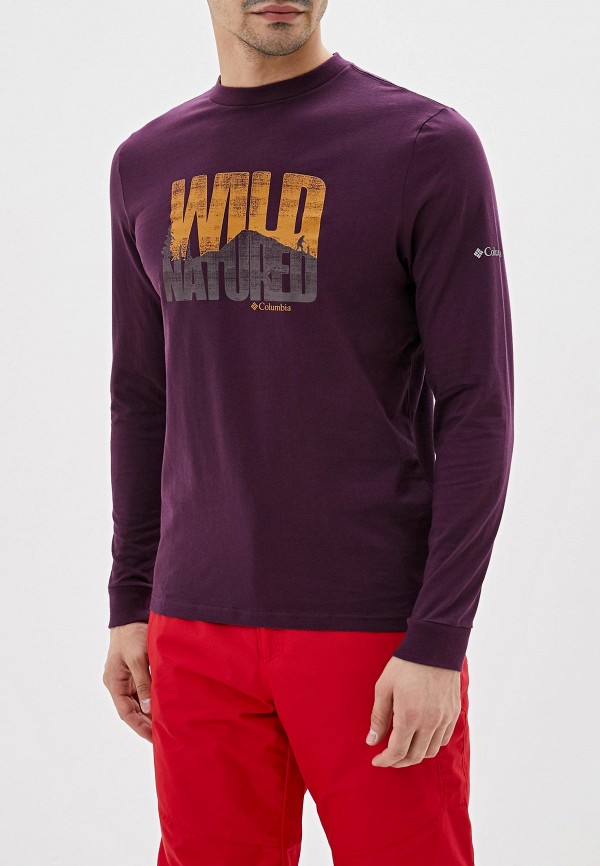 

Лонгслив Columbia, Фиолетовый, Ranger River™ Long Sleeve Graphic Tee