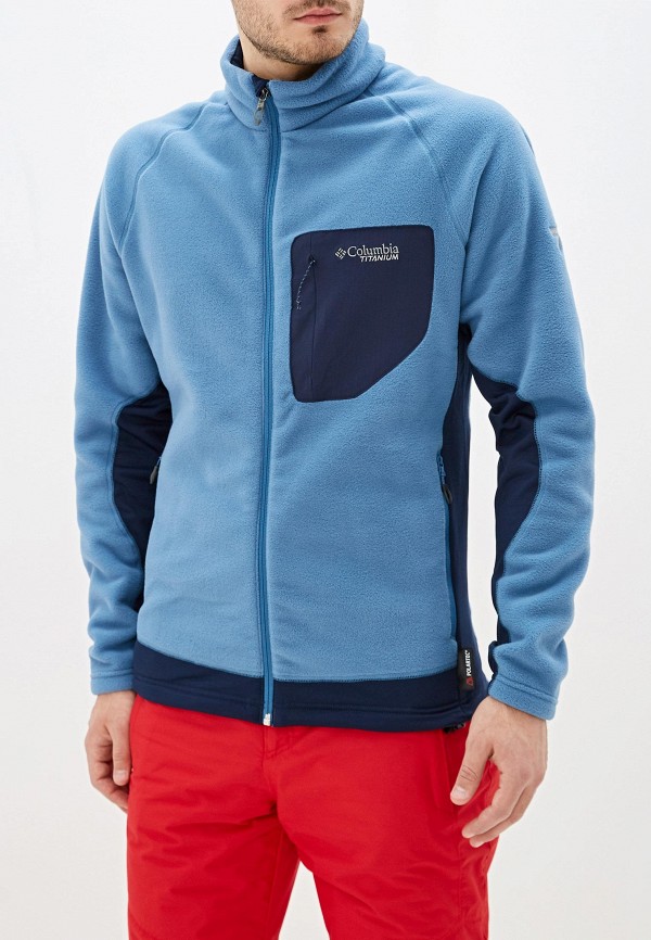 

Олимпийка Columbia, Голубой, Titan Pass™ 2.0 II Fleece