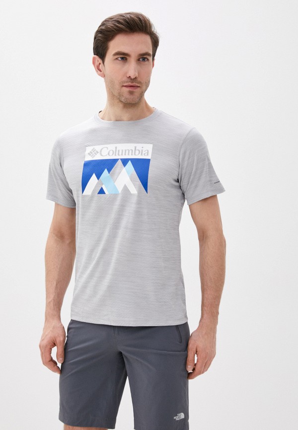 

Футболка спортивная Columbia, Серый, Zero Rules™ Short Sleeve Graphic Shirt