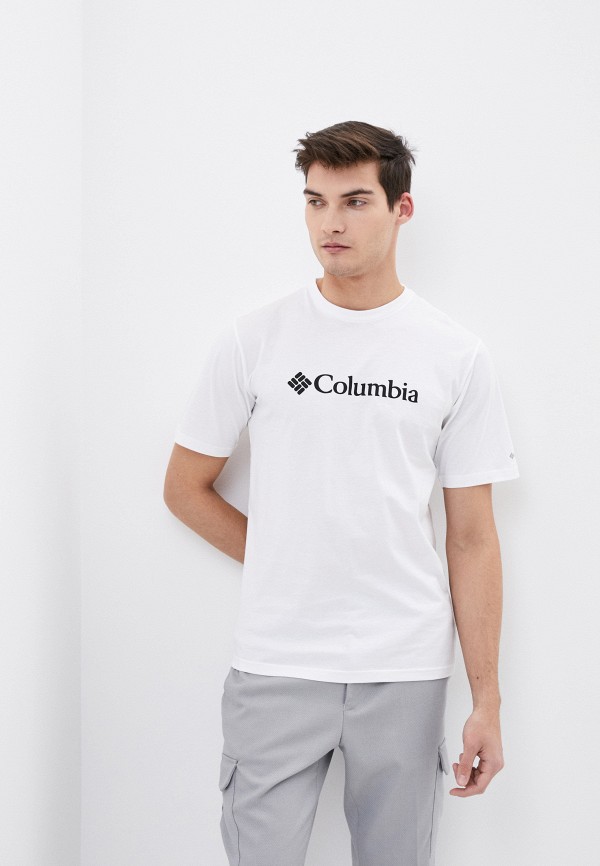 

Футболка Columbia, Белый, CSC Basic Logo™ Short Sleeve