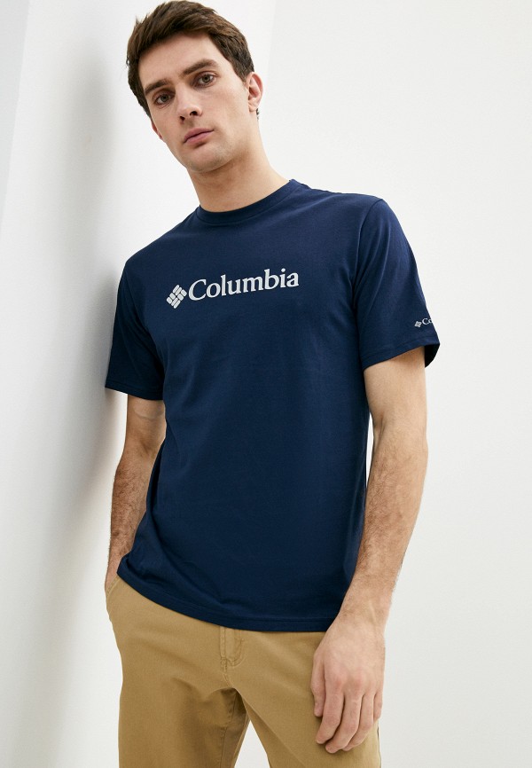 

Футболка Columbia, Синий, CSC Basic Logo™ Short Sleeve
