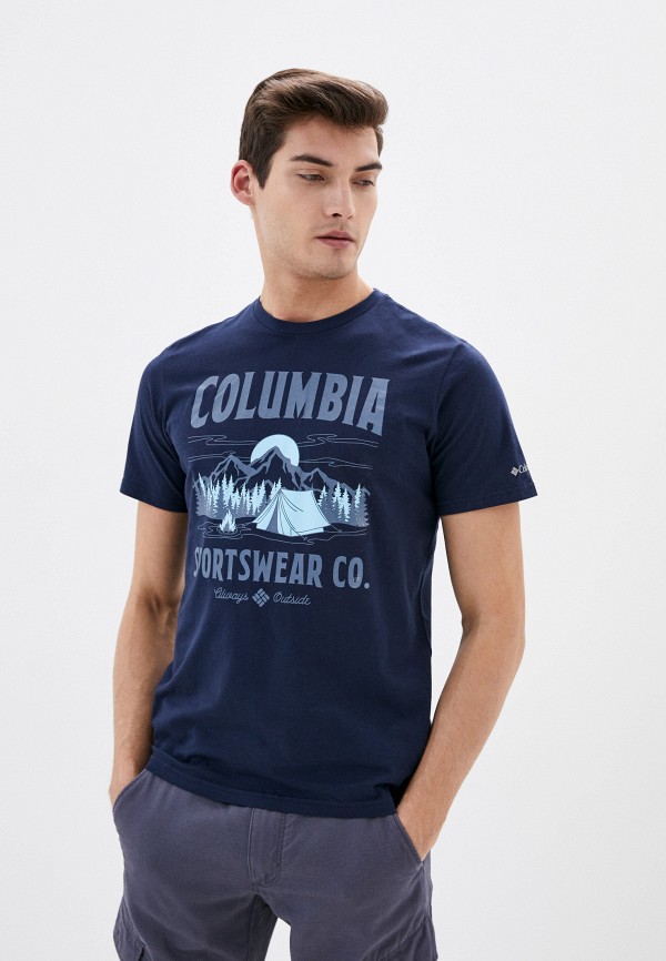 

Футболка Columbia, Синий, Warren Grove™ Tee