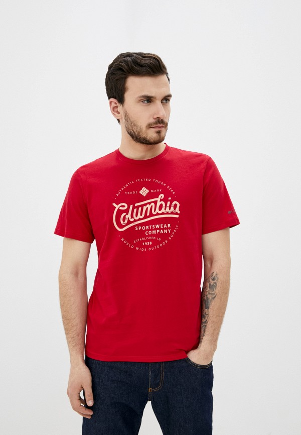 

Футболка Columbia, Красный, M Path Lake™ Graphic Tee