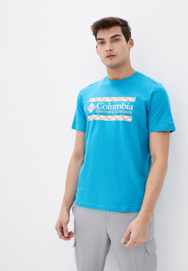 

Футболка Columbia, Голубой, M Rapid Ridge™ Graphic Tee