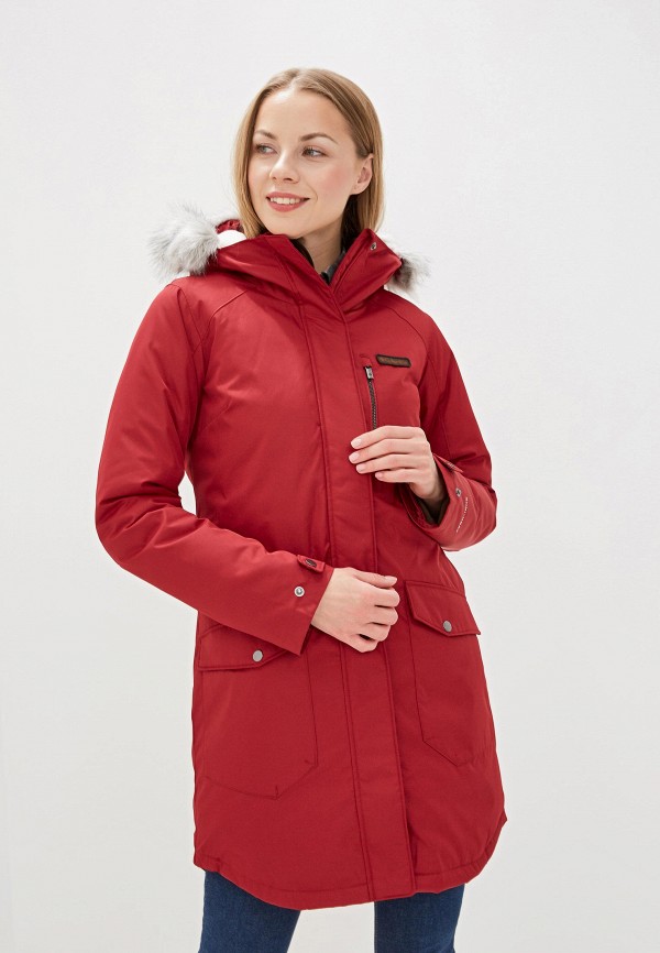 

Куртка утепленная Columbia, Красный, Suttle Mountain™ Long Insulated Jacket
