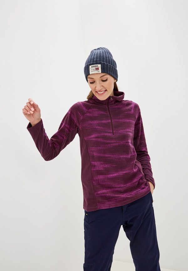 

Олимпийка Columbia, Бордовый, Glacial™ IV Print 1/2 Zip