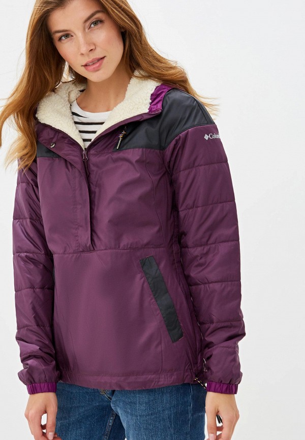 

Куртка утепленная Columbia, Columbia Lodge™ Pullover Jacket, Фиолетовый
