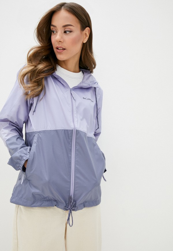 

Ветровка Columbia, Фиолетовый, Flash Forward™ Windbreaker