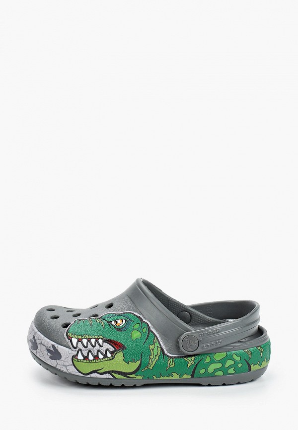 

Сабо Crocs, Серый, Crocs FL Dino Band Lights Cg K