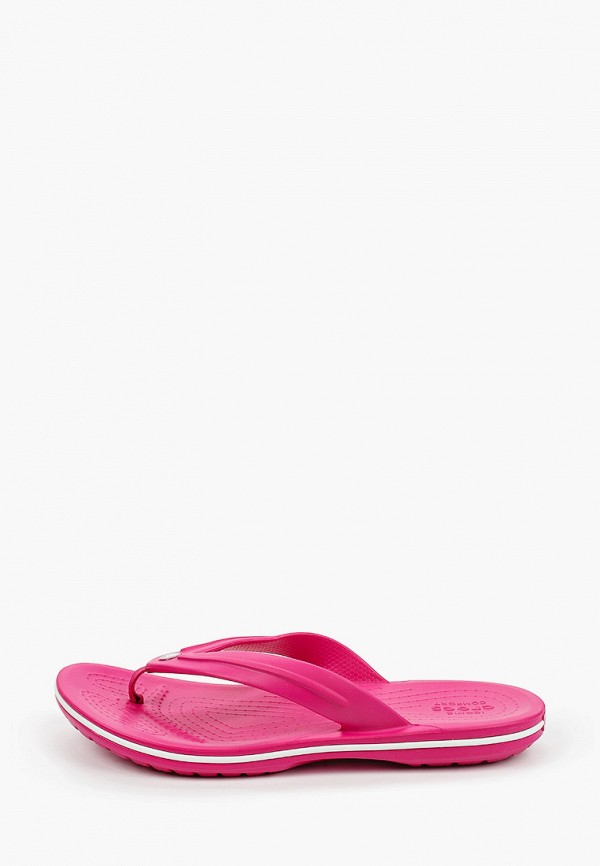 

Сланцы Crocs, Розовый, Crocband Flip GS