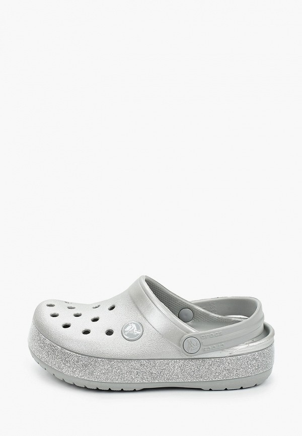 

Сабо Crocs, Серый, Crocband Glitter Clog K