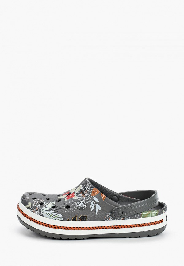 

Сабо Crocs, Серый, Botanical Print