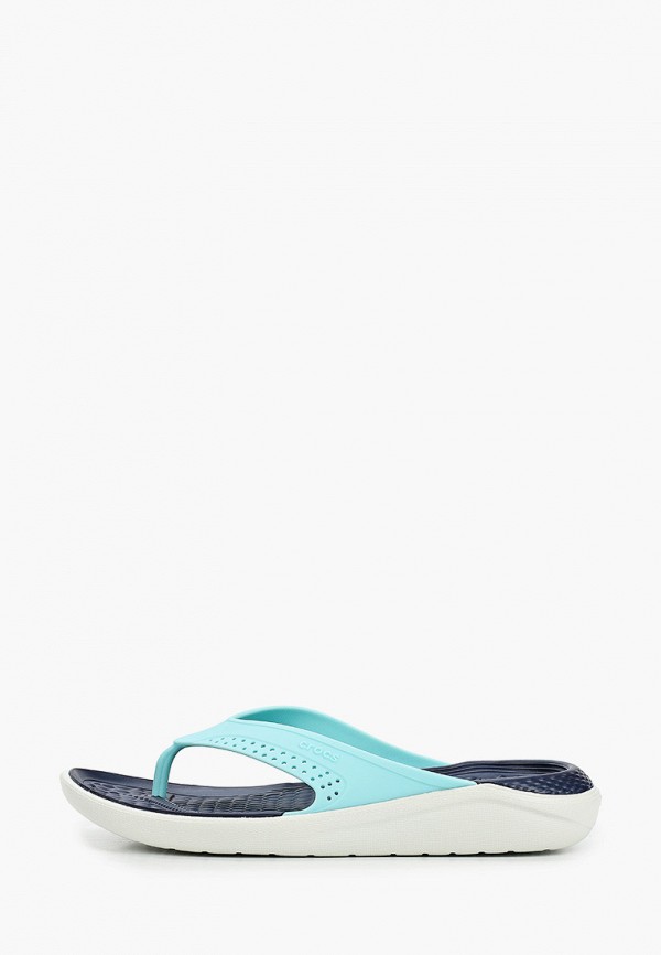 

Сланцы Crocs, Голубой, LiteRide Flip