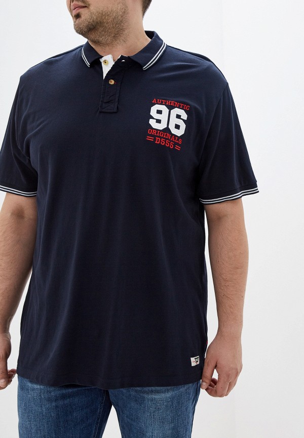 

Поло D555, Синий
